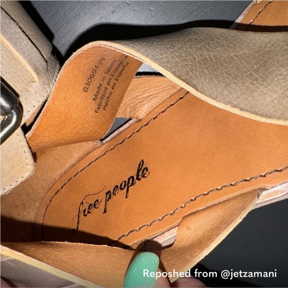 Free People Vale Boot Sandals. Not in original box. Good condition. - Picture 14 of 16